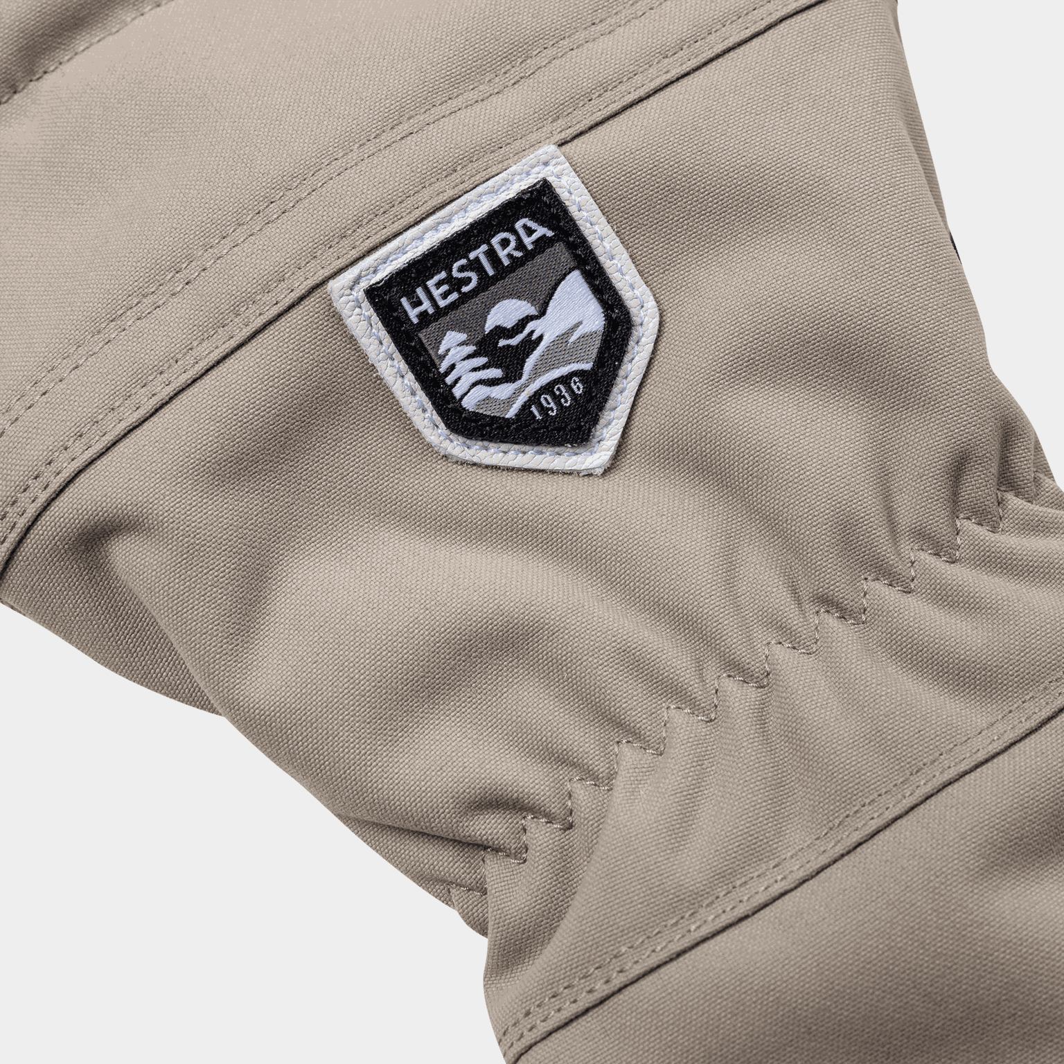 Alpine Gloves Army leather Heli ski - 5 finger 25/26, lasketteluhanskat - full image 2