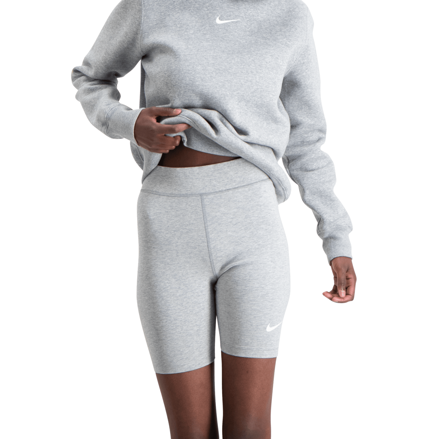 Nike High Waisted 8'' Biker Shorts, женские байкерские шорты