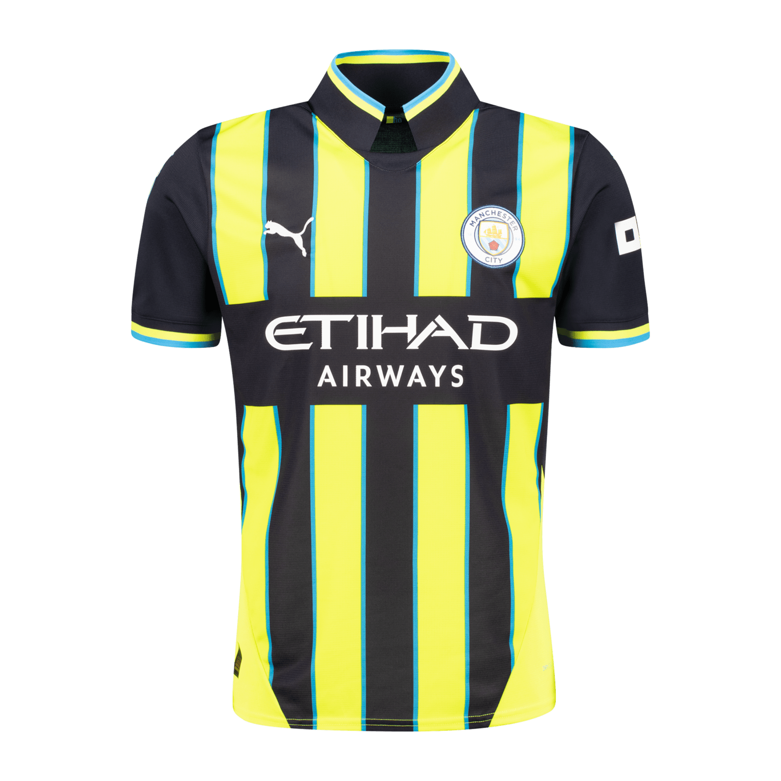 Реплика выездной майки Puma Manchester City, футбольная форма