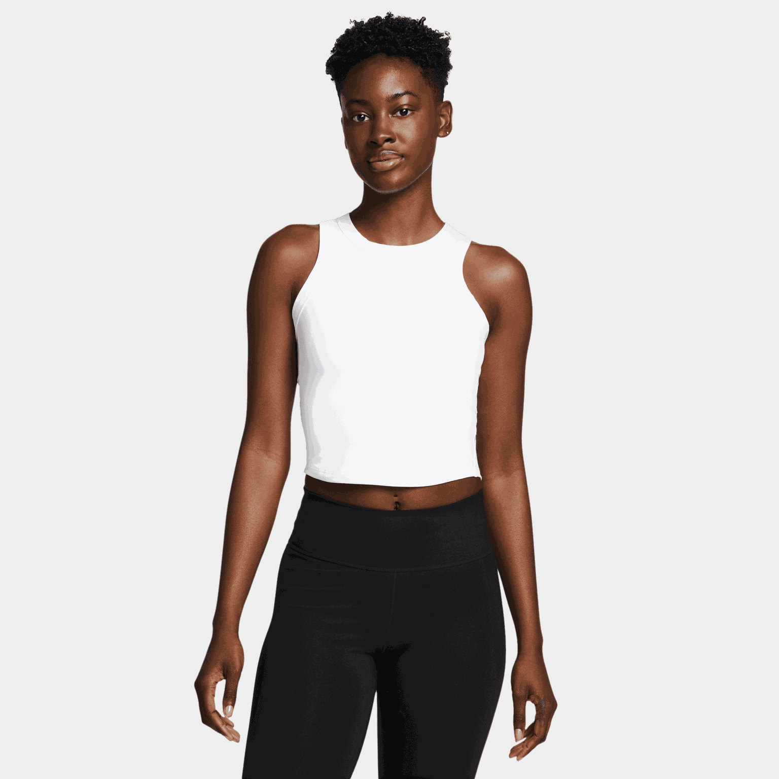 One Fitted Dri-FIT Crop Tank, naisten toppi - full image 1