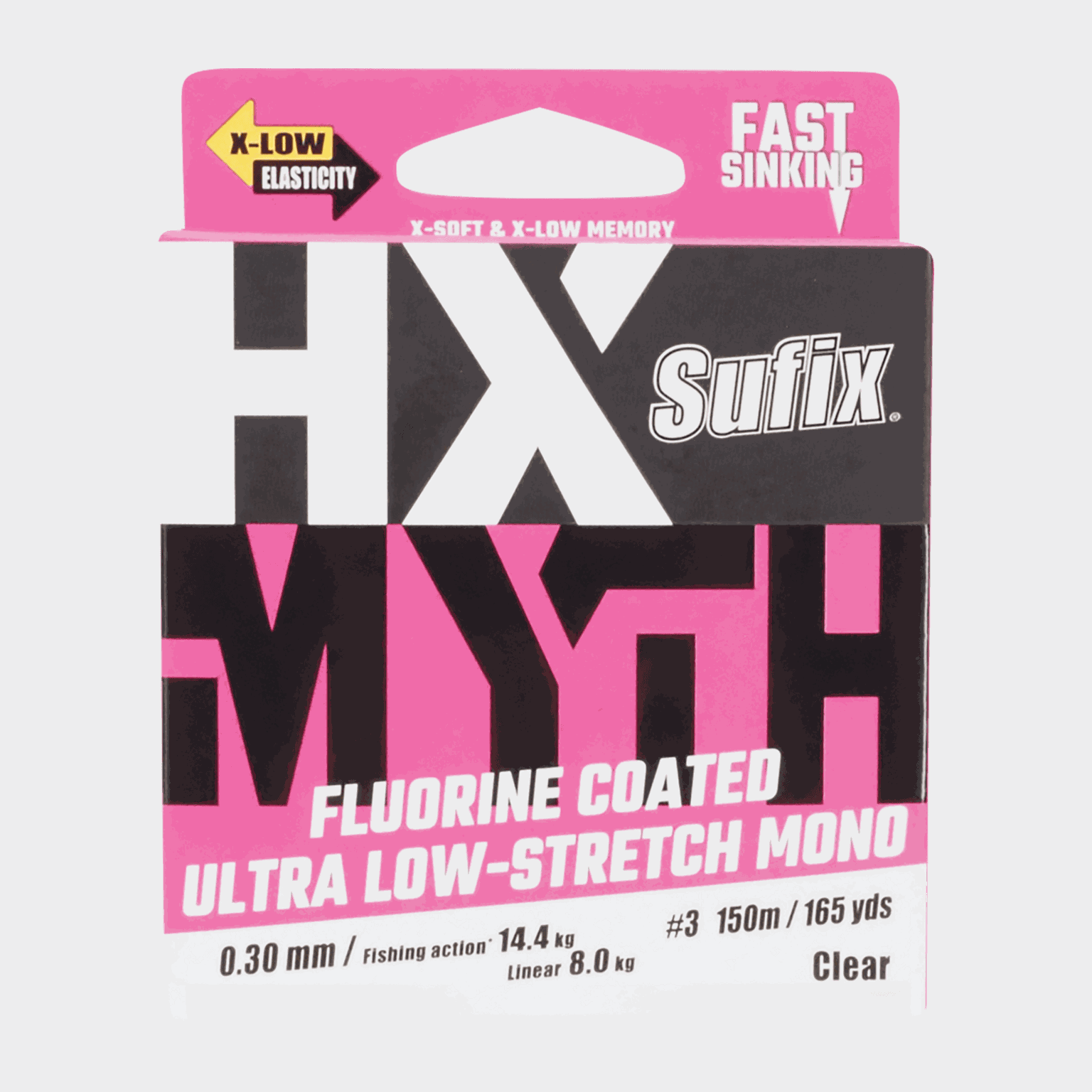 HX-MYTH Clear 150m 0,30mm, Monofilamenttisiima - full image 1
