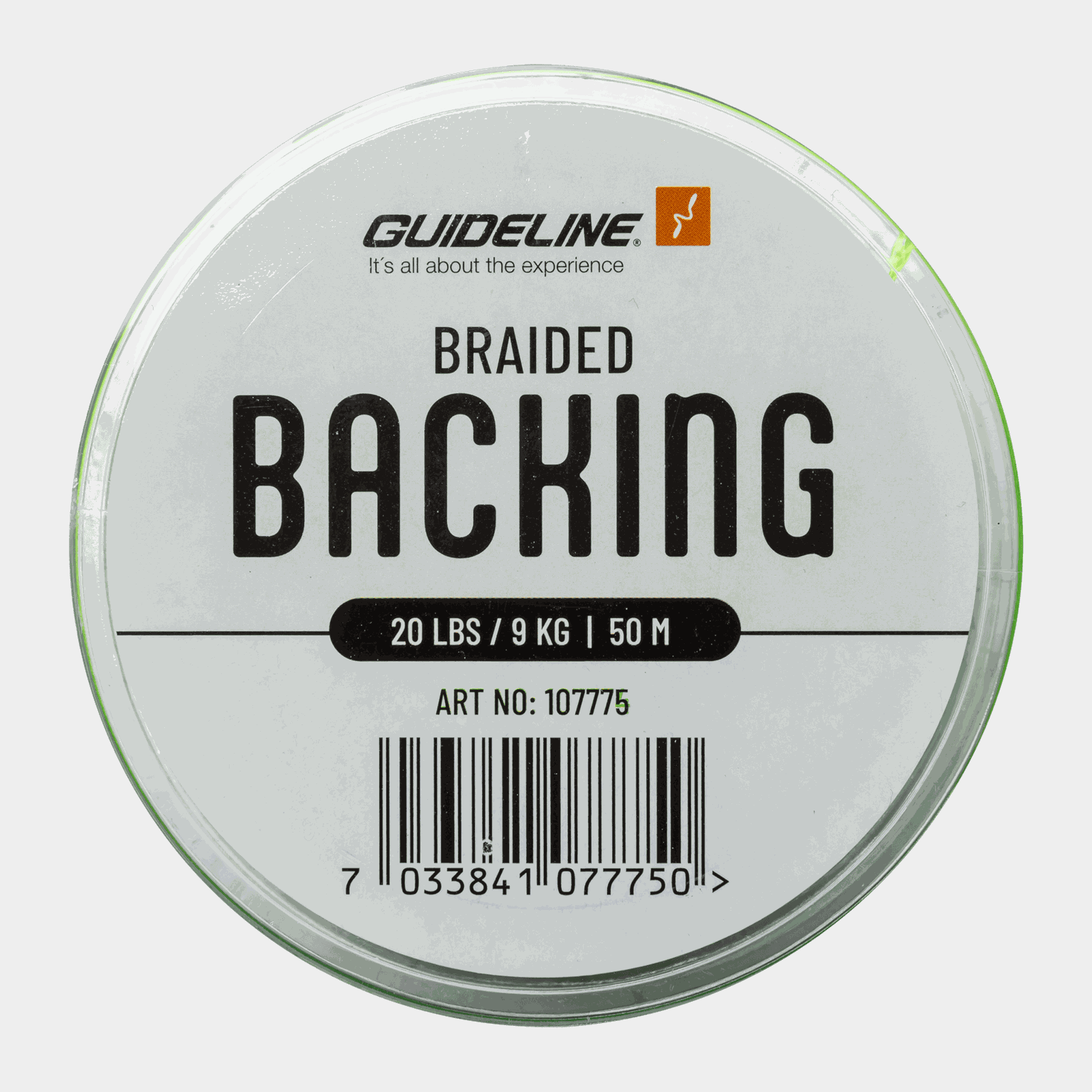Braided Backing 20 Lbs 50m Lime Green, pohjasiima - full image 1