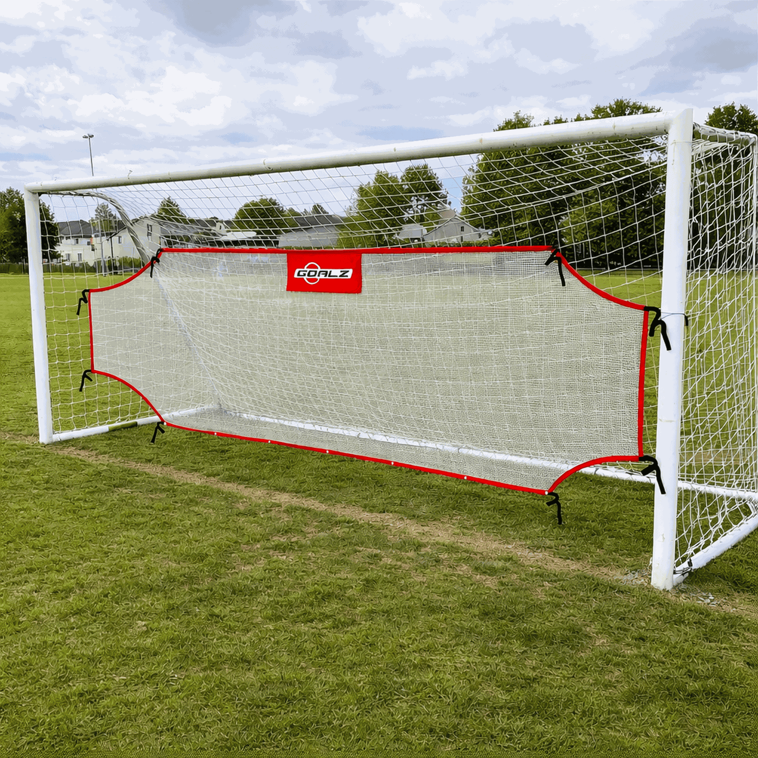 Full size soccer target wall 7,3x2,4 cm, tulostaulu - full image 3