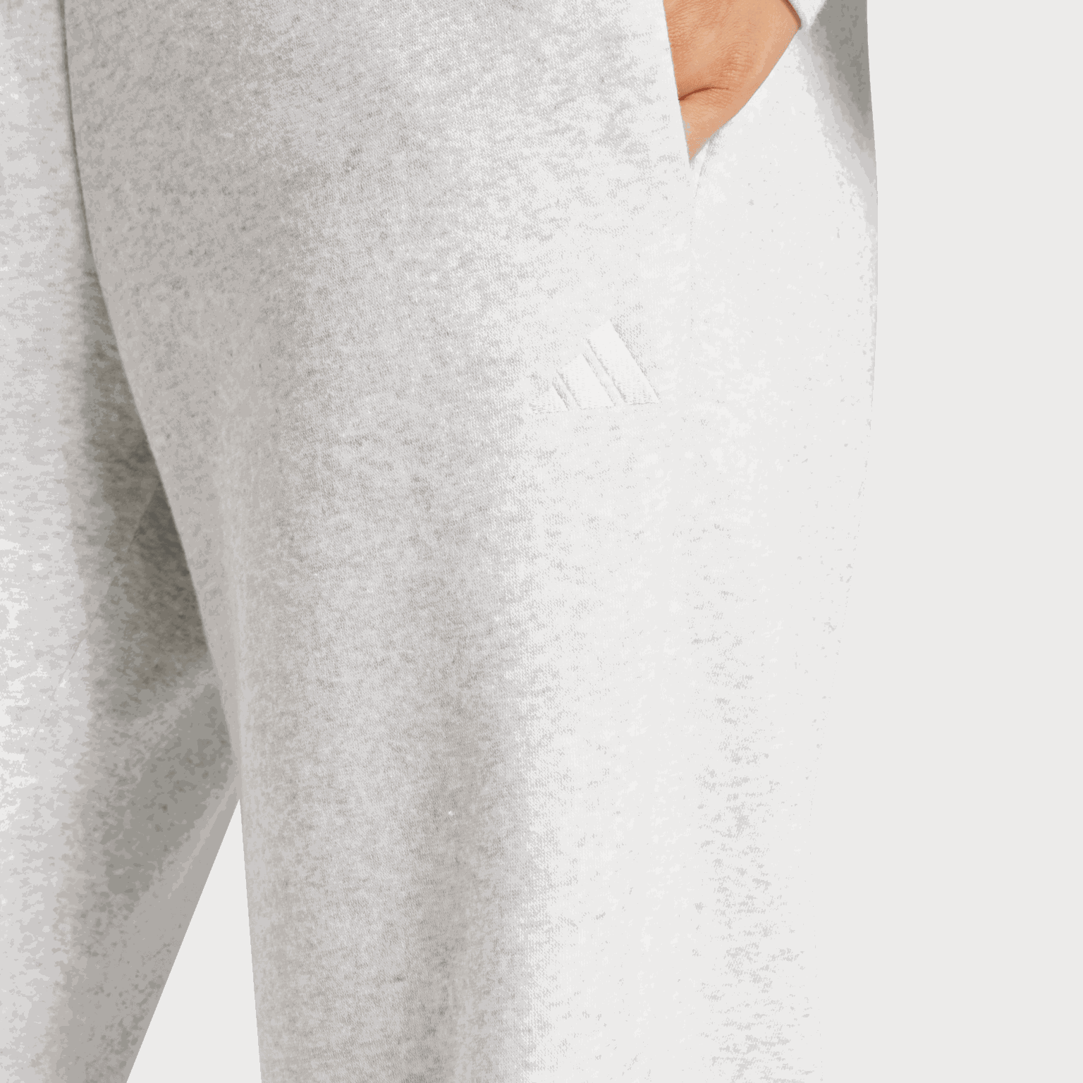 Essentials Small Logo Feel Cozy Open-Hem Joggers, naisten collegehousut - full image 3
