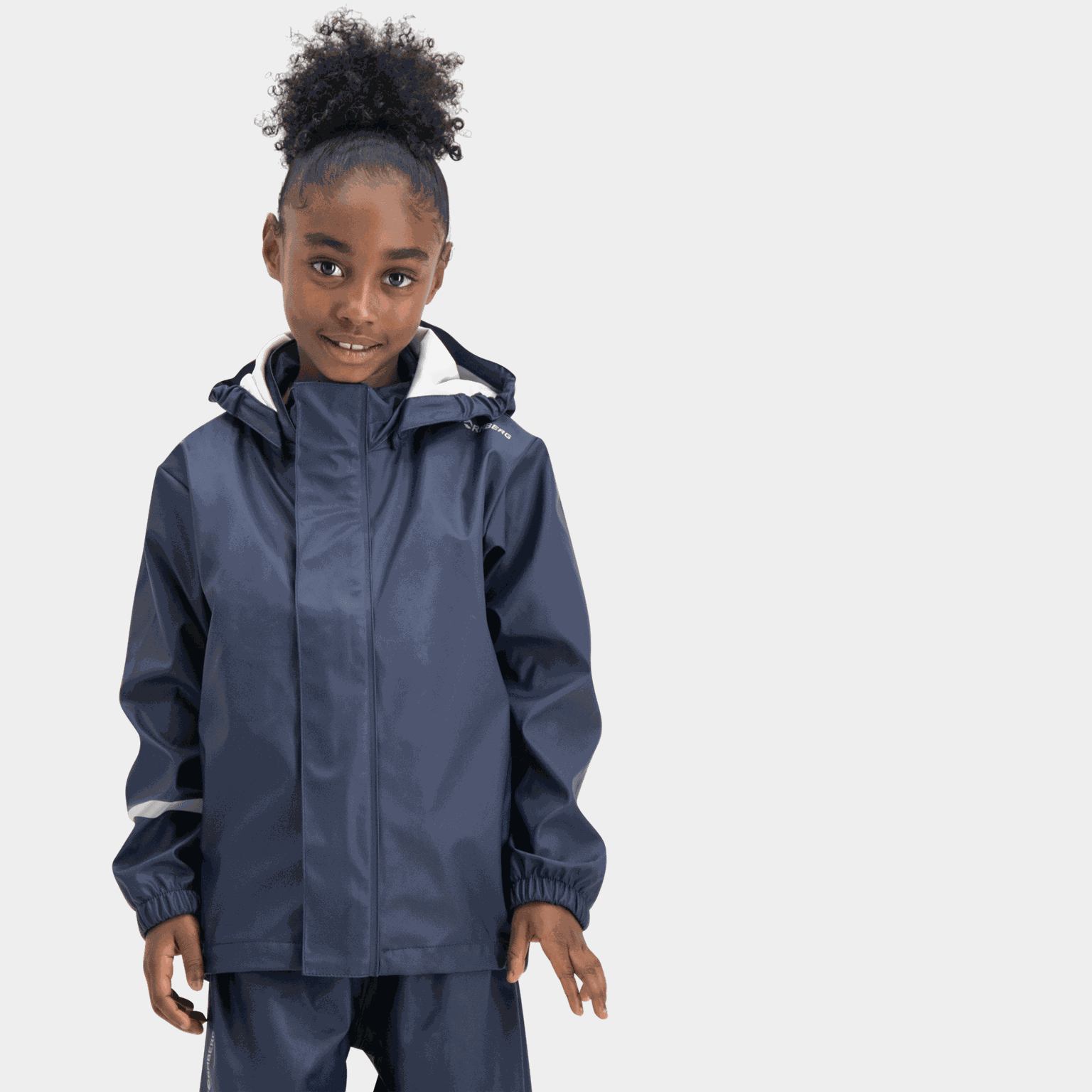 Kattegat Rain Jacket, lasten sadetakki - full image 1