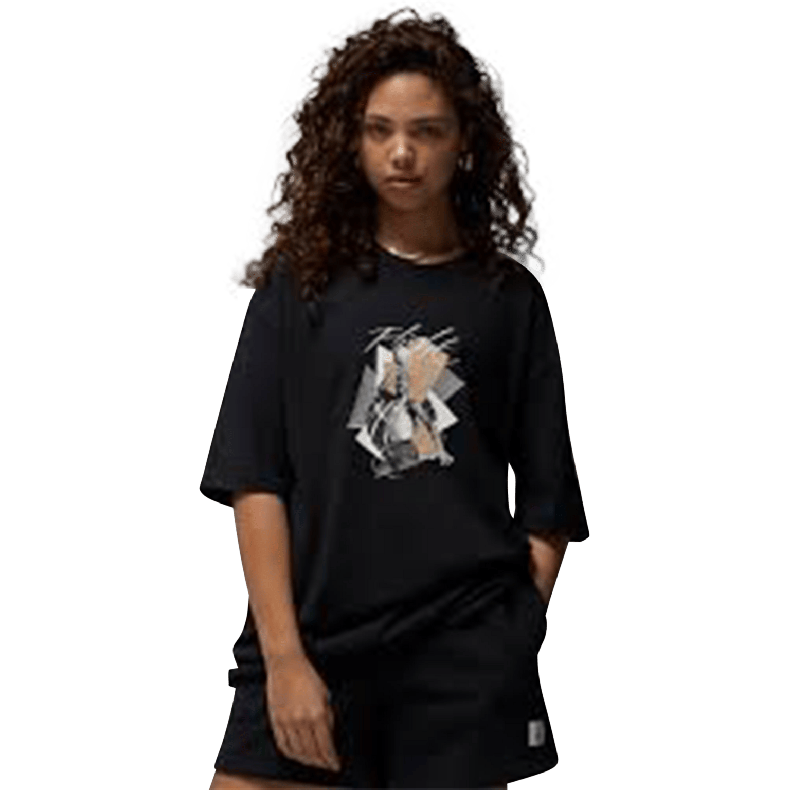 Nike J Ss Gfx Os Tee 2, женская футболка