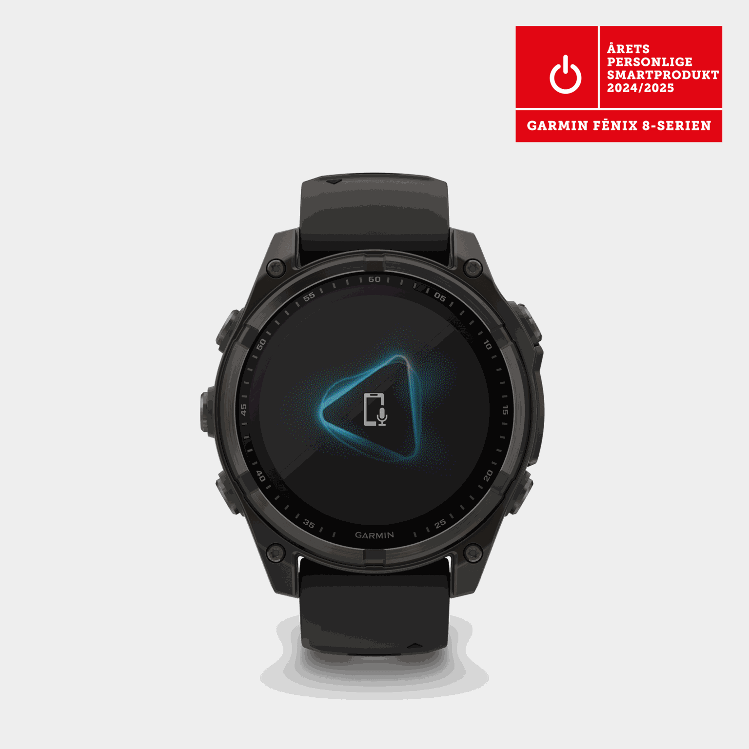 fenix 8 – 47 mm, Solar, Sapphire, Carbon Gray DLC Ti, älykello - full image 1