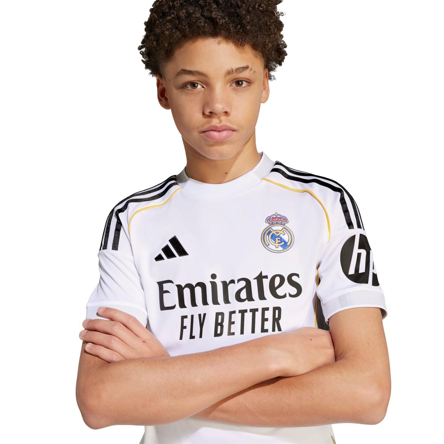 Real Madrid Home Jersey 2025/26, nuorten jalkapalloasu 25/26 - full image 2