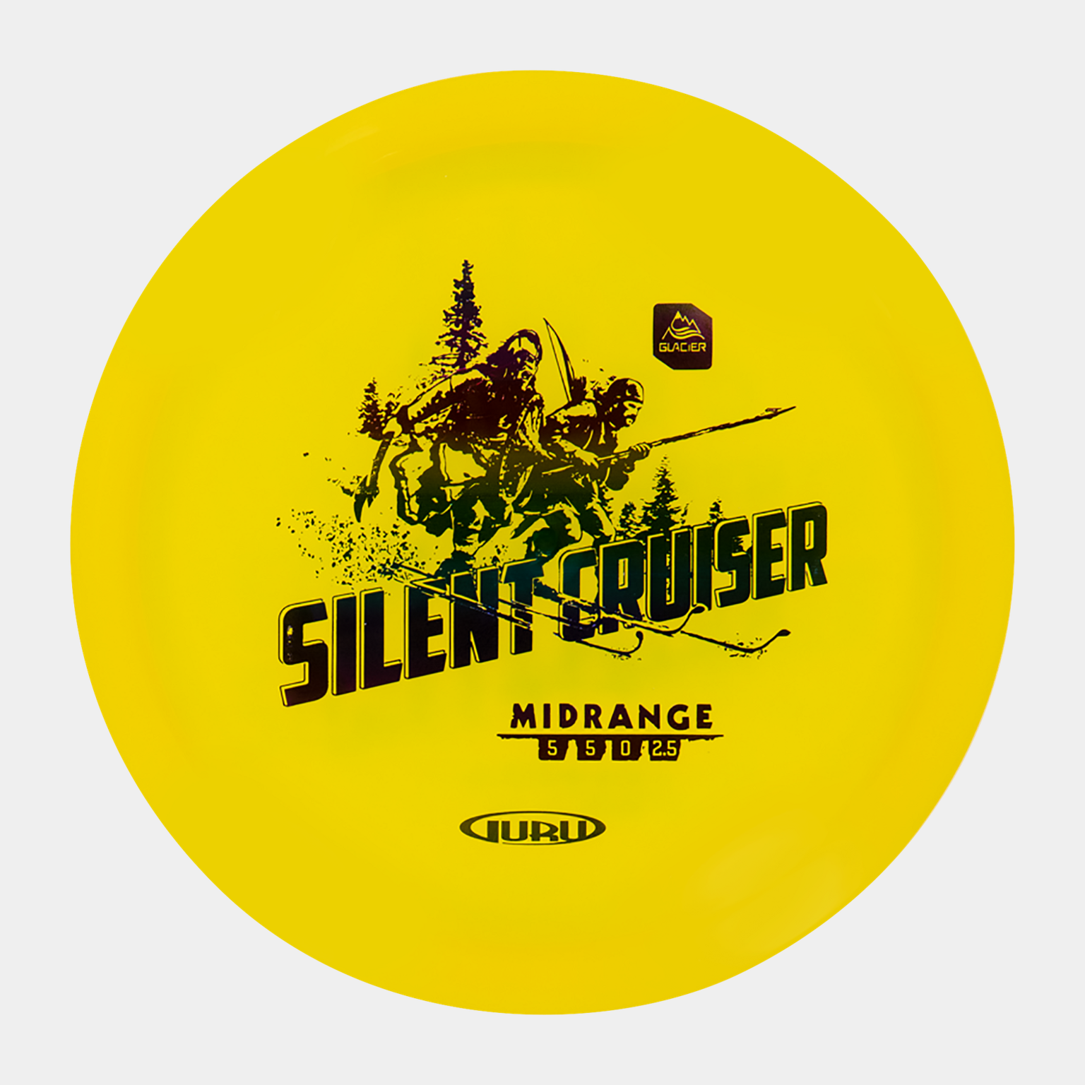 Glacier Line Midrange Silent Cruiser, 170-175g, midrange frisbeegolfkiekko - full image 1