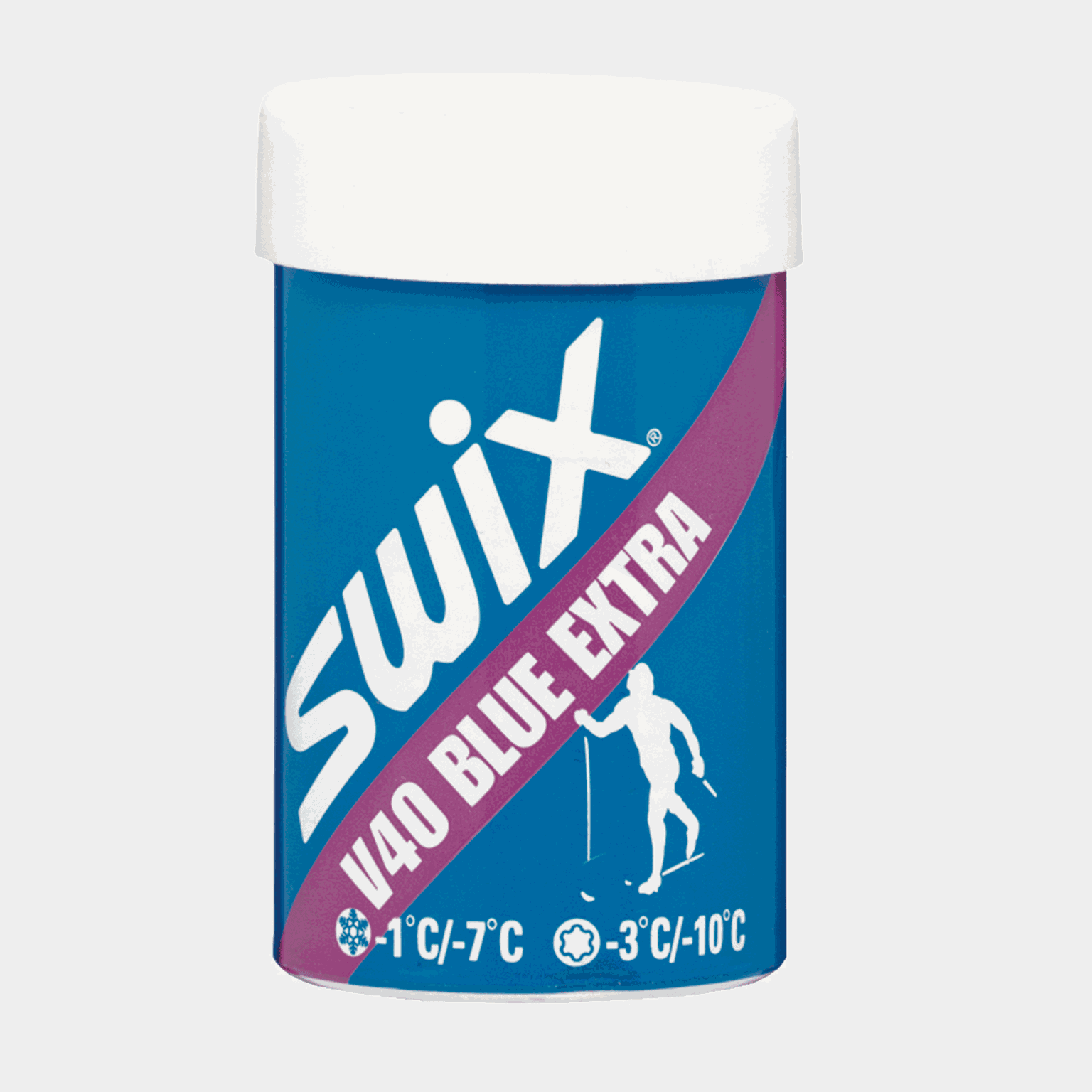 Grip Wax V40 Blue Extra -1/-7C, 45g 24/25, 45g 25/26, pohjavoide - full image 1