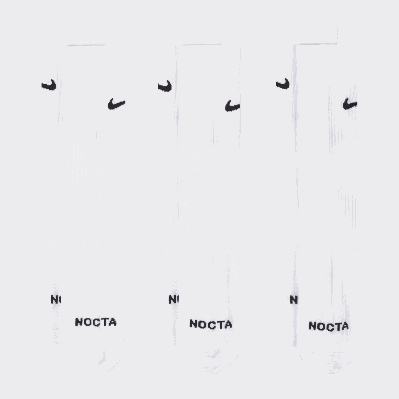 U Snkrsox Crew 3Pr-160 Nocta, sukat, unisex - full image 2