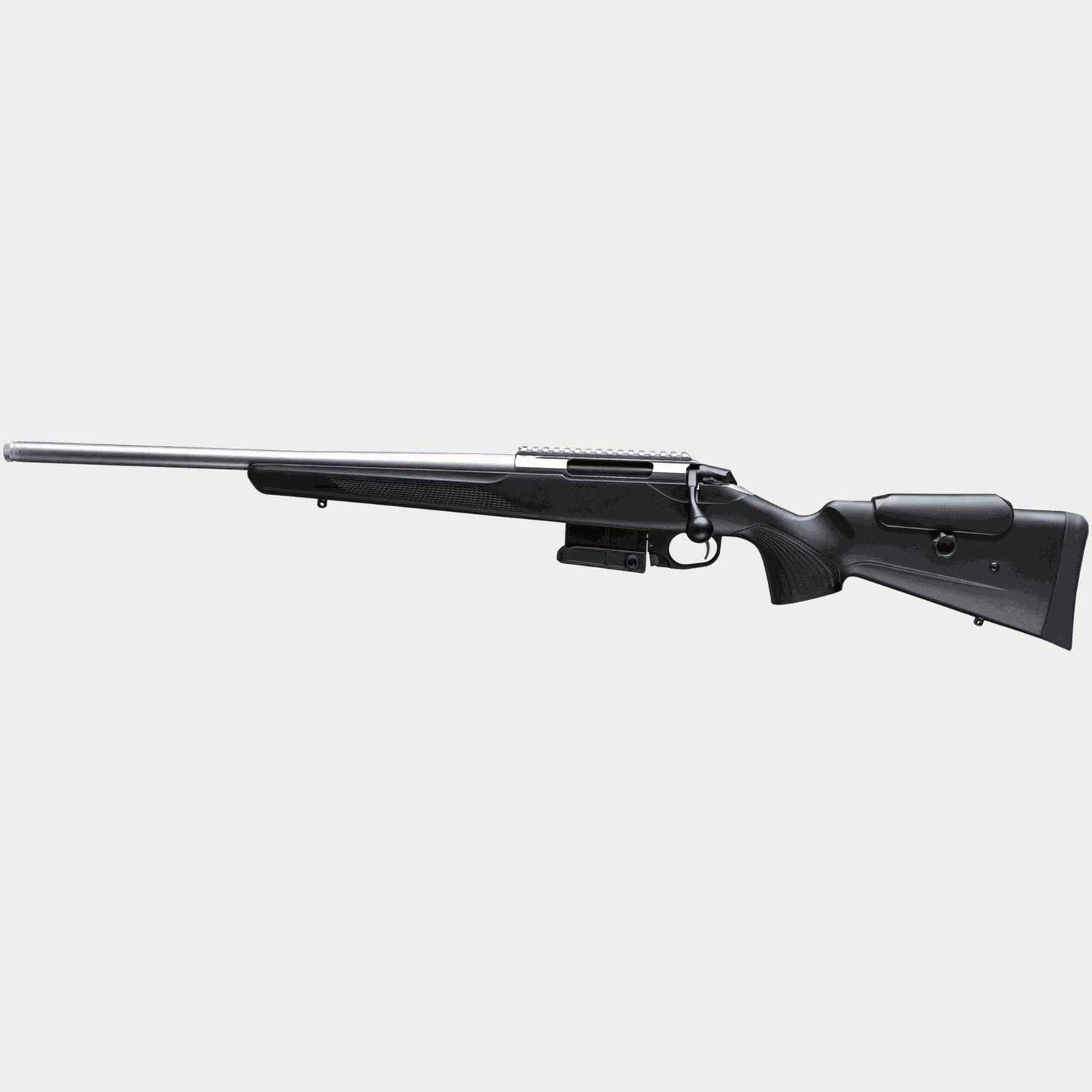 Tikka T3x CTR 308W, säädettävä perä, kierteitetty 5/8-24, 20" piippu, vasen, Stainless, kivääri - full image 1