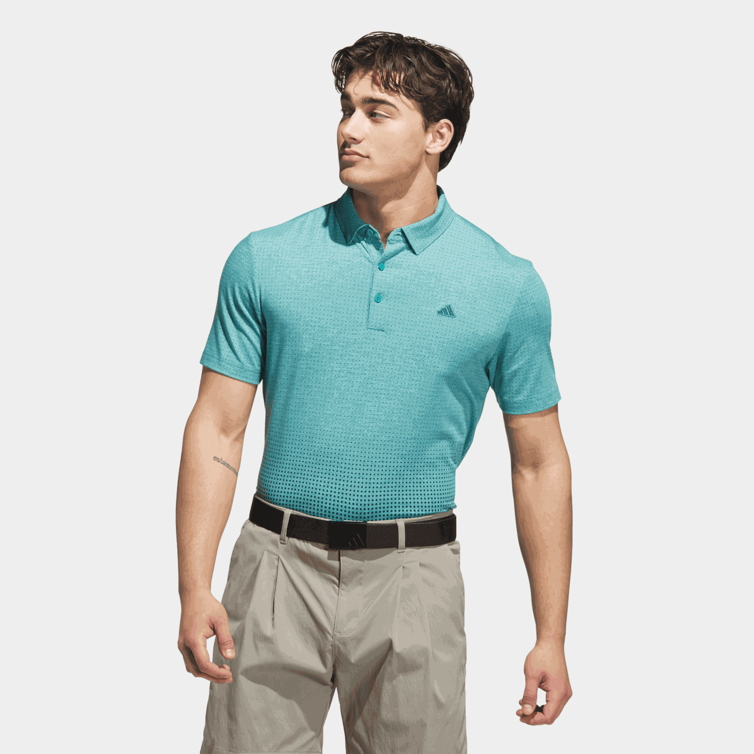 Go-To Printed Polo Shirt, miesten golfpaita - full image 2