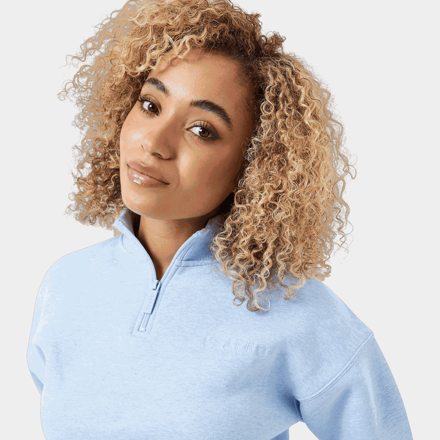 Quarter Zip Sweatshirt, naisten paita - full image 3