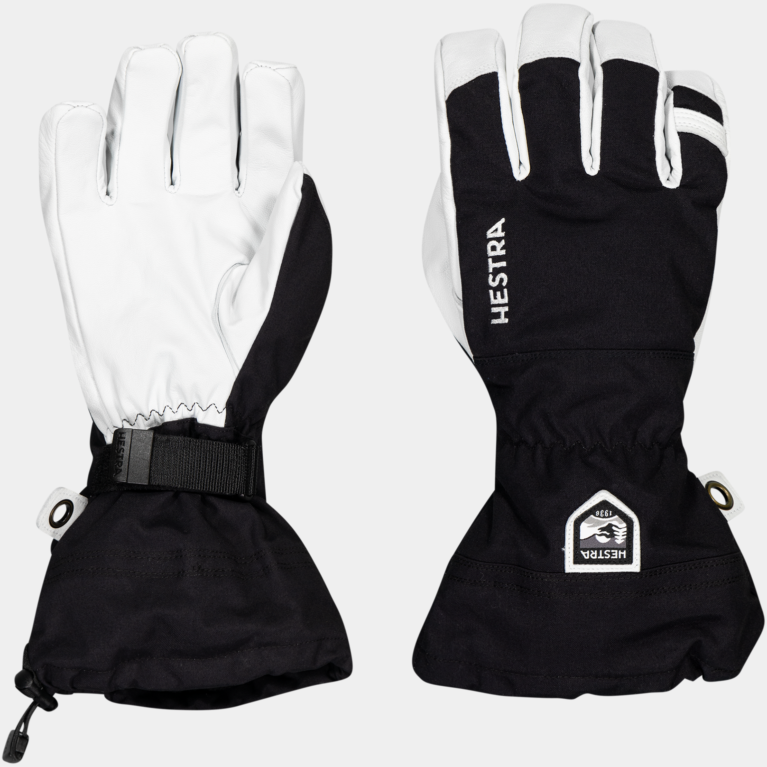 Alpine Glove Army leather Heli ski - 5 finger 25/26, lasketteluhanskat - full image 1
