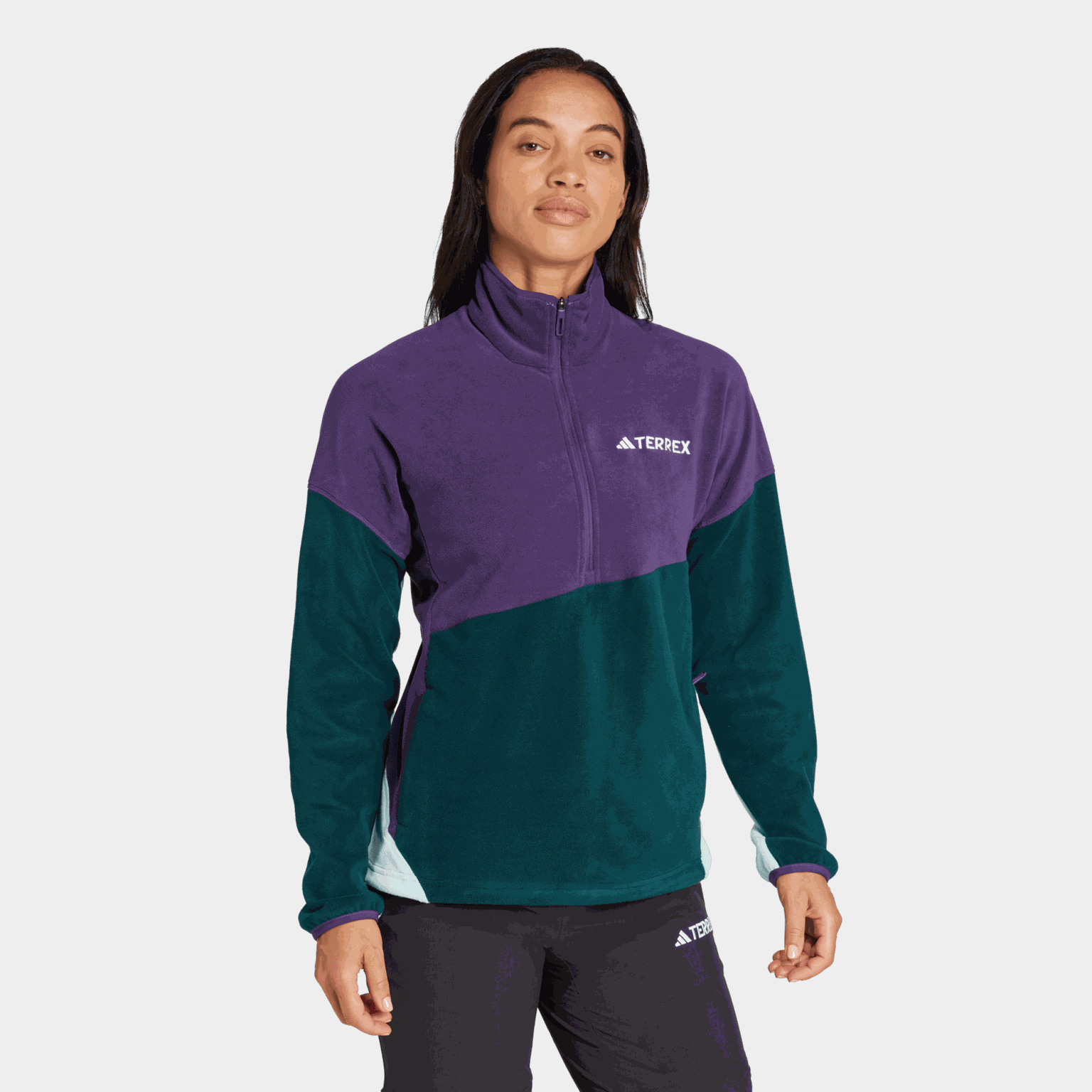 Terrex Multi Climawarm Fleece Anorak, naisten fleecetakki - full image 3