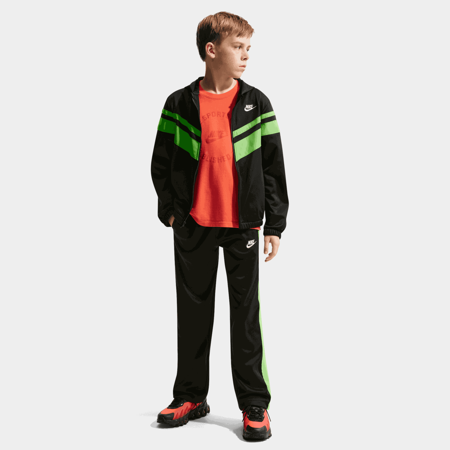 Sportswear Big Kids' Dri-FIT Tracksuit, lasten collegeasu - full image 1