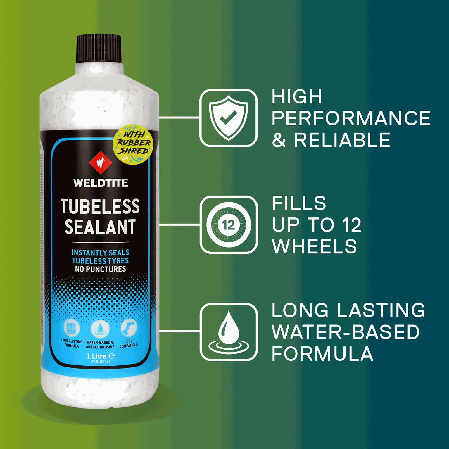Tubeless Sealant 1L, tiiviste - full image 4